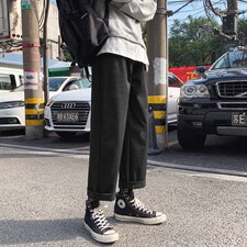 新款男士休闲宽松加绒加厚保暖休闲裤运动裤K233-P22图片