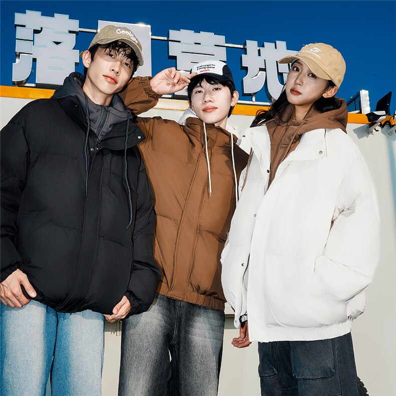 特批新款拼色假两件面包服连帽保暖情侣棉衣A247-MY470特批105,男装棉衣,电商A247