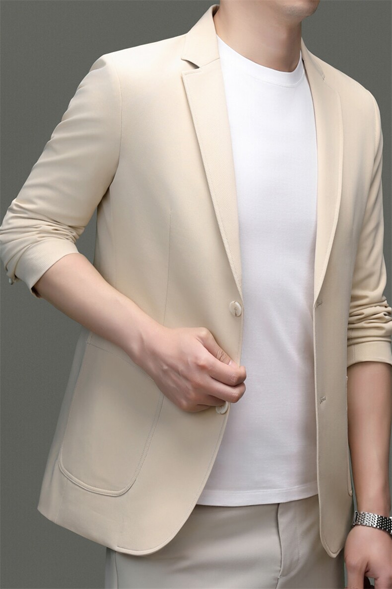 CR25118春夏休闲西装男士西服,男装西服,钱塘207-1