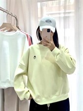 小月亮复合牛奶丝卫衣经典款，女装卫衣/绒衫，著朴