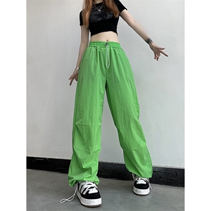 B221 多巴胺美式街头hiphop休闲情侣彩色速干裤 LK23119-P55 控78图片