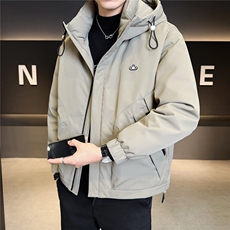 标90男羽绒服连帽休闲外套男冲锋衣羽绒服A329-YR2566-P285，男装夹克，电商A329