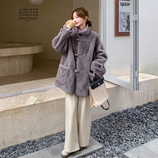 【新款】24冬季毛毛皮毛一体脸色可选#665-P240-K348，女装短外套，2C317