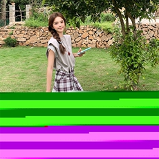 新款2025夏季格子拼接连衣裙C022-9128-P130-K188，女装连衣裙，2C022