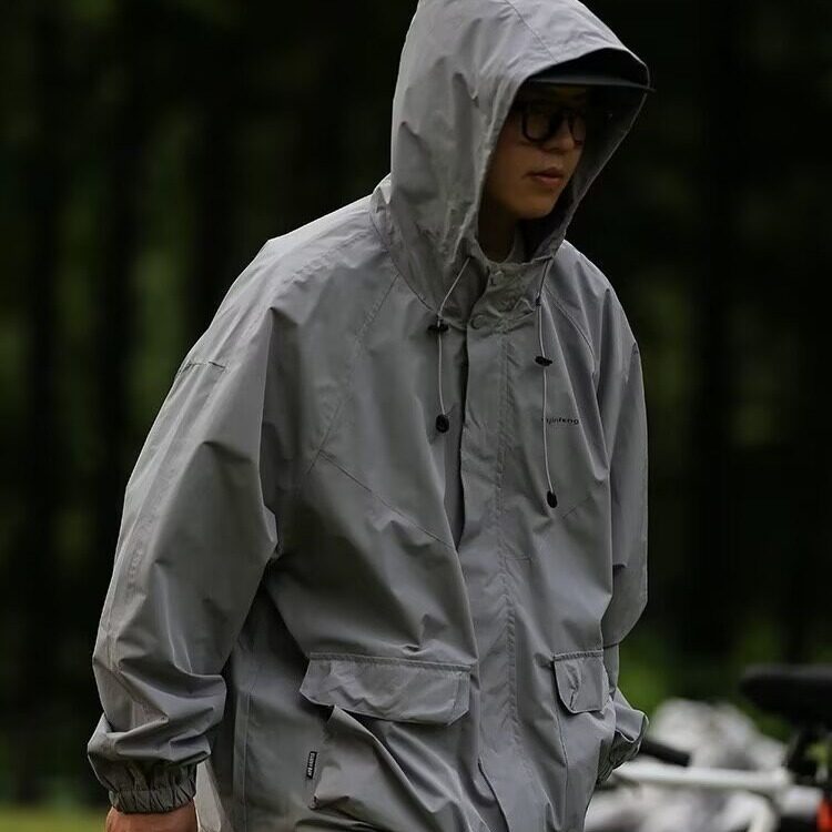 防晒衣男夏季薄款潮牌户外宽松连帽机能透气速干防晒服外套,男装防晒衣,星座1210-1