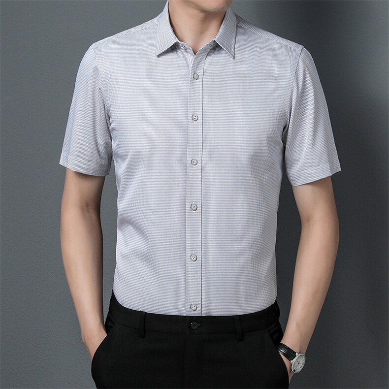 ADd52237钱塘2020-3精品男士休闲格子衬衫高端P62图片