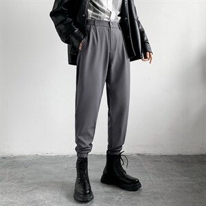 束脚男春季休闲裤D224P41图片
