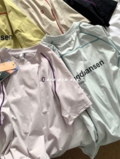 户外机能运动速干透气短袖夏季凉感男女情侣款T恤骑行服半袖特P28，男装T恤，电商C306-1