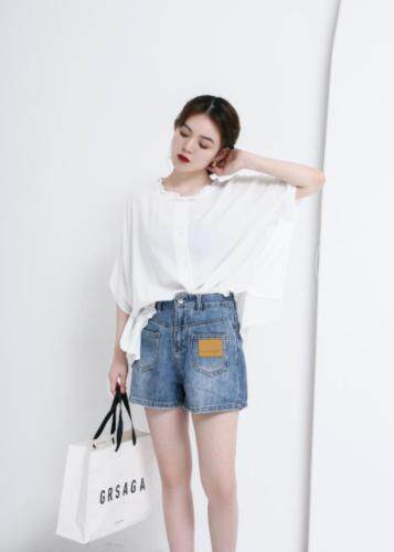 天丝面料衬衣，女装，E·呀