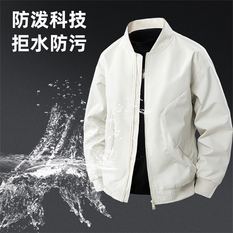 2025秋季新款直播品质休闲夹克飞行服防风衣交流外套0799-P28图片