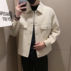 现货2025秋季社会小伙男明线工装斜纹夹克外套JK31P105控138，男装夹克，电商B276A