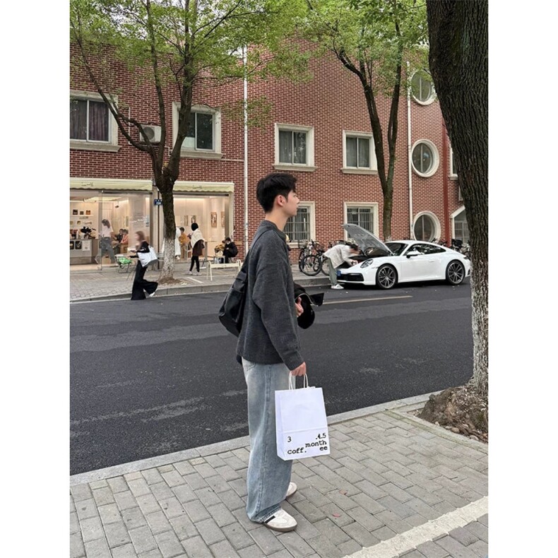 黑色高领加绒加厚针织衫男秋冬高级感保暖打底毛衣重磅内搭毛线衣,男装针织衫/毛衣,星座203-6(原电商259)