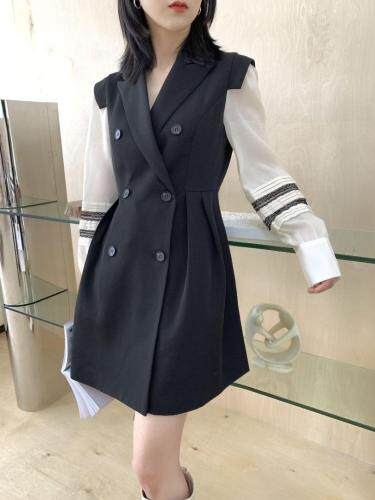 2021 早春款西服连衣裙,女装连衣裙,奥帝秀