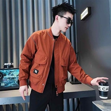 1506-1/JG711/P62男款春秋季高级感痞帅棒球服百搭工装外套1，男装工装外套，星座1506-1
