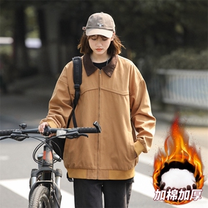 男女同款加厚保暖夹棉夹克棉衣外套A406 A1182 特P88图片