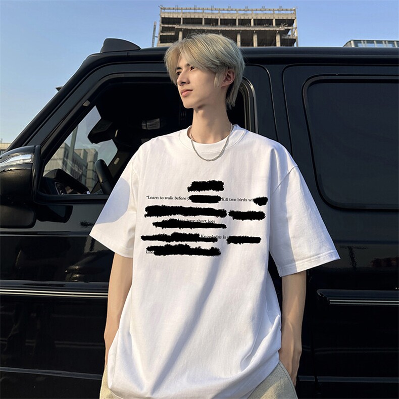240g美式重磅短袖T恤 FSDX259 M-5XL 特批25无差价控48图片
