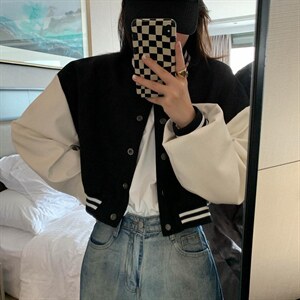 短款棒球服图片