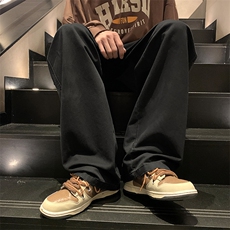 特P38无差价新款潮流气质青春时尚潮牌薄款男宽松阔腿休闲裤3301，男装休闲裤，星座1006-1