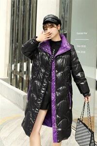 长款羽绒服图片