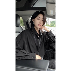 【改长袖】秋季垂感衬衫5Q1122-TP16不宽松大码衬衣男女，男装衬衫，电商A102
