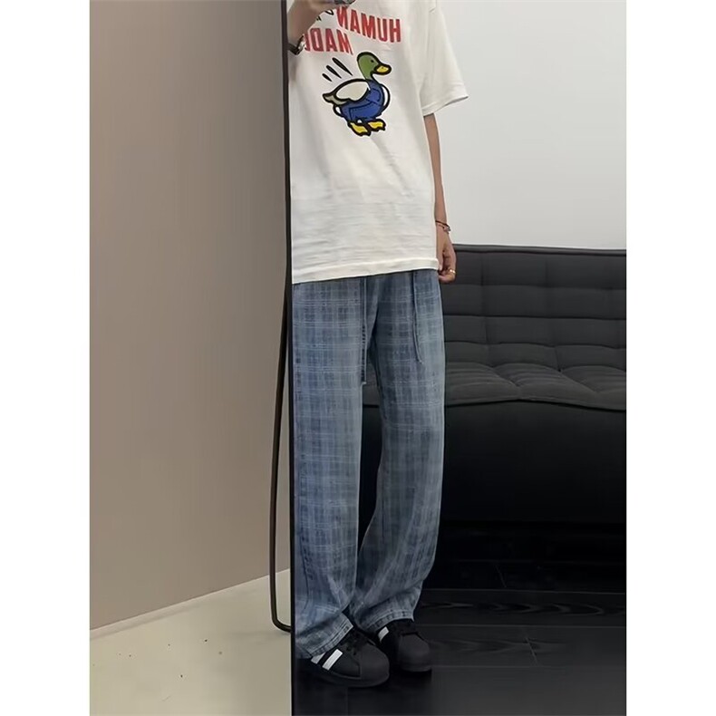 【有货】DN612-批45新款时尚休闲百搭微喇半松紧腰修身显瘦喇叭裤,男装休闲裤,星座603-2