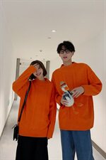 19秋冬装情侣毛衣宽松半高领毛衣针织衫港风毛衣桔色816B-MY60，男装针织衫/毛衣，星座716A-1（原星座815）