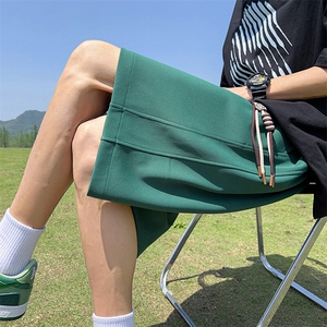 新款直播抖音得物品质菠萝格运动男休闲短裤K0307P30图片