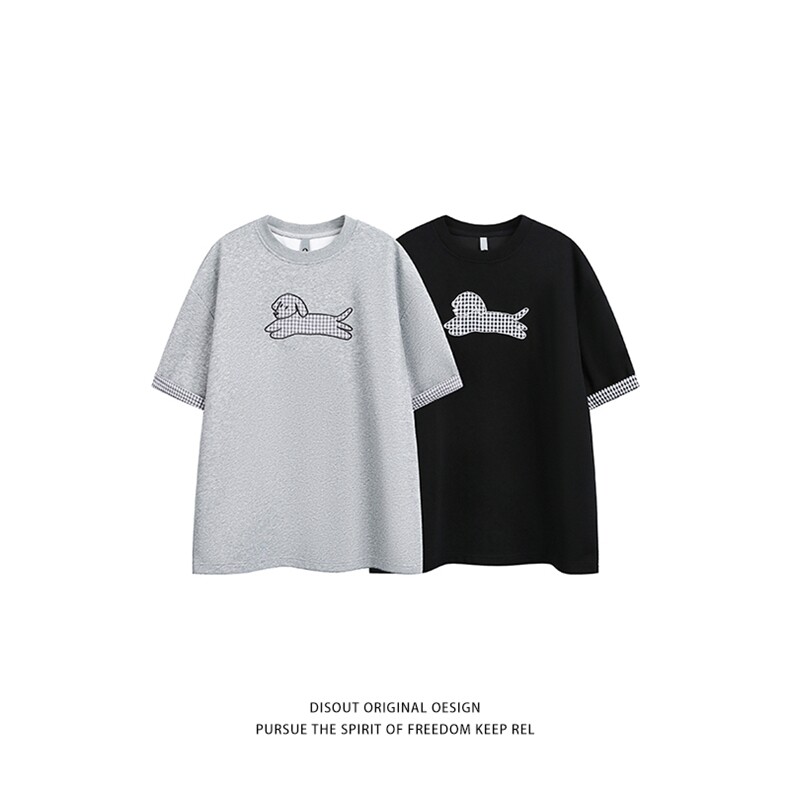 特P30无差价新款夏季潮流设计百搭短袖T恤-HT1030日系白底，男装T恤，电商A003