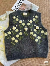 2025年秋季时尚百搭通勤简约休闲马甲，女装马甲，织己羊绒