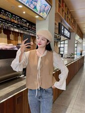 马甲两件套，女装马甲，萌蔻