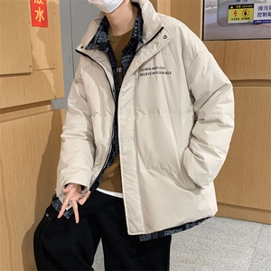 冬季假两件双门襟印花贴标白鸭绒羽绒服 Y5804-p190【特价】图片