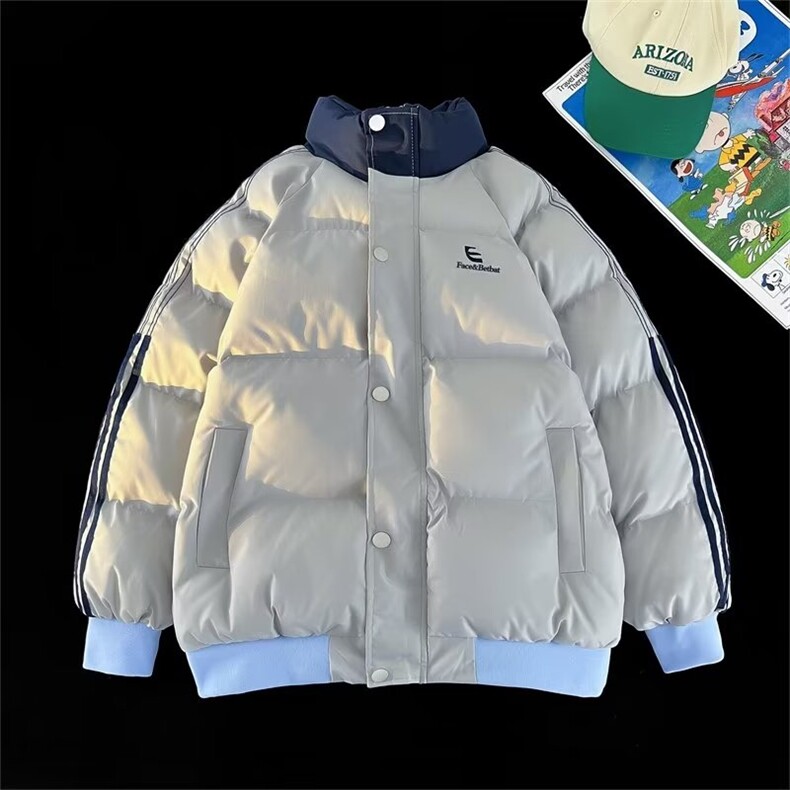 新款冬季棉衣女今年流行的韩系羽绒棉服情侣棉袄M8857P110,男装棉衣,星座1116-2