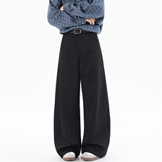 秋季新款休闲裤潮流宽松直筒阔腿长裤抖音品质A111-A356-P38，男装休闲裤，电商基地A111