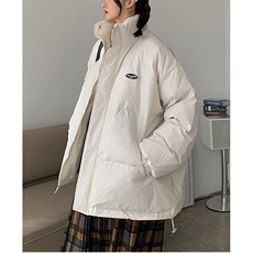 1506-1/G5870/P542025秋冬季立领女韩版宽松显瘦羊羔毛羽绒棉服，男装棉衣，星座1506A