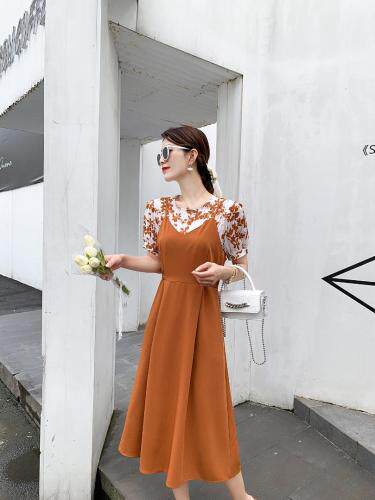 两件套连衣裙，女装连衣裙，贻思茗