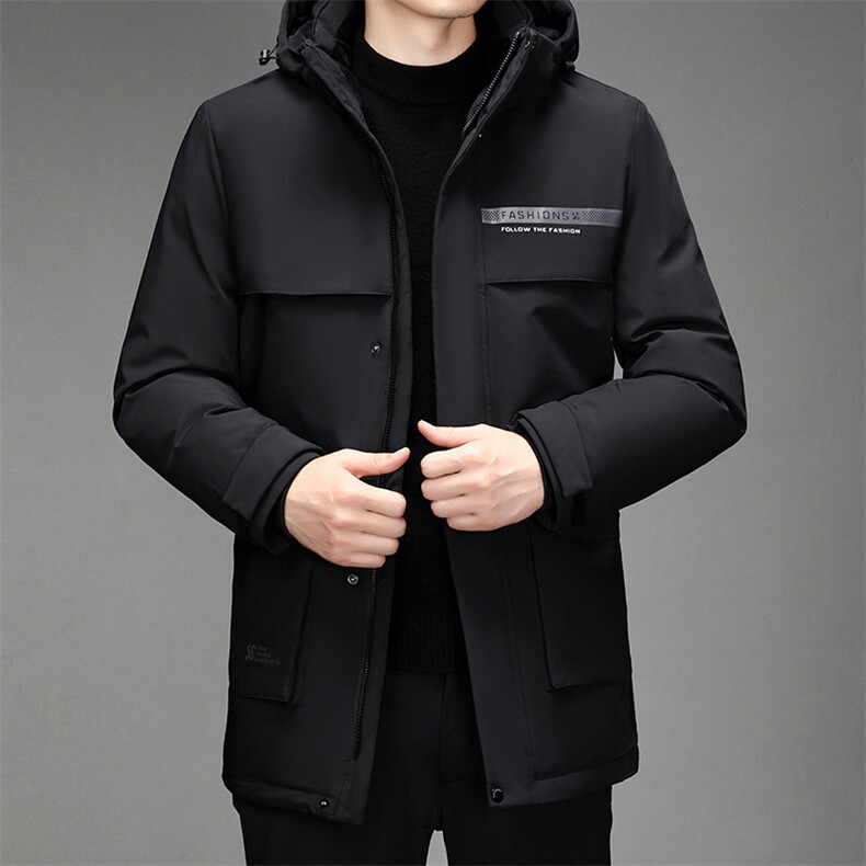 中长款新款爸爸工作服老年羽绒服男加厚爷爷装老人外套2307-P240,男装羽绒服,星座1210B