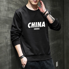 现货潮青少年学生CHINA印花卫衣男士套头上衣1210-2-F918-P15，男装卫衣，星座1816-2（原1210–2）