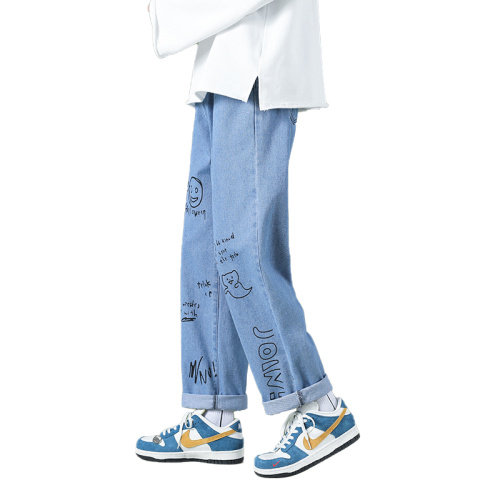 21年秋季港风牛仔裤中性风牛仔裤女高品质现货DS-A160-1-8601-P45,男装牛仔裤,电商C323-1