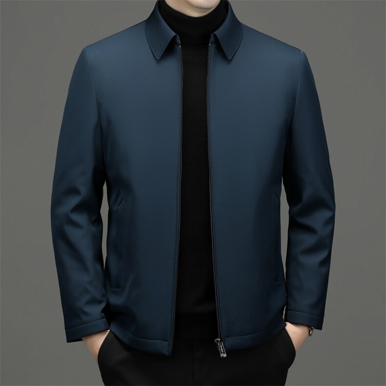 XLALM82237秋冬新款2023年男士休闲羽绒服加厚保暖夹克外套P215图片