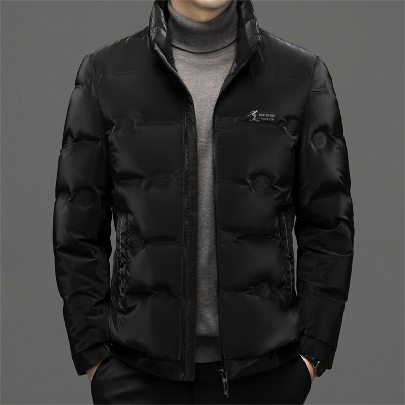 SQY28833秋冬新款2023年男士休闲羽绒服加厚保暖夹克外套P205图片