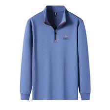 G99613男式秋季服装新款长袖T恤青年翻领卫衣四季打底体恤P65，男装卫衣，电商B360