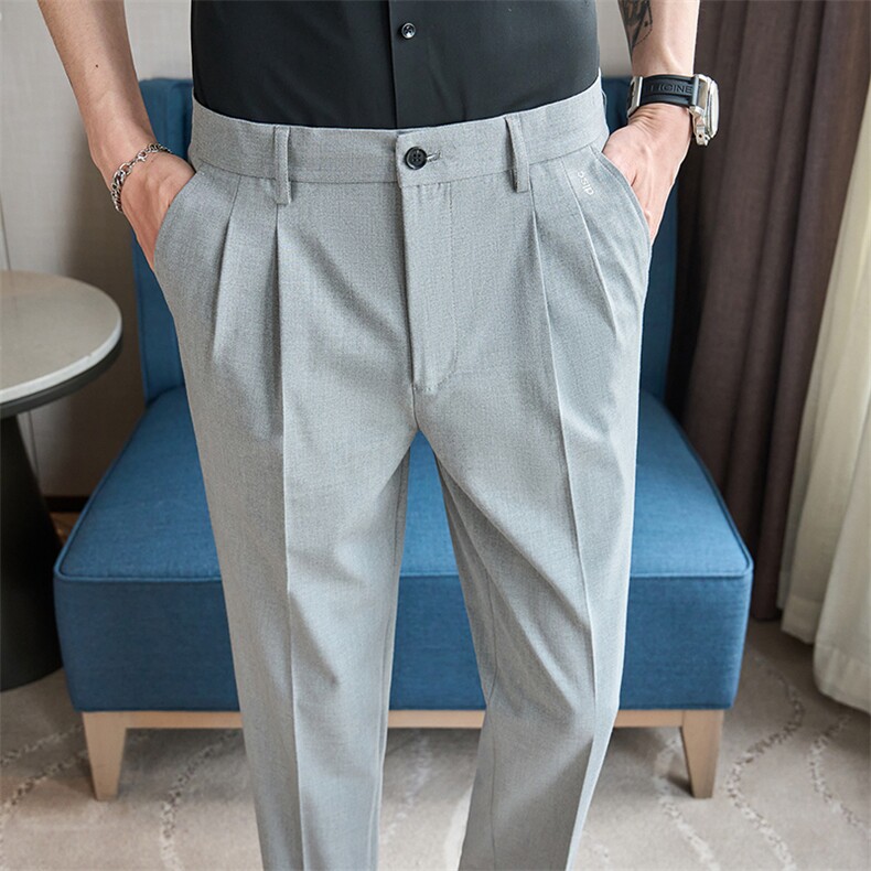K8612-P68秋冬男士小西裤休闲小直筒版型-29-38码,男装西裤,电商A211