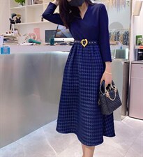 秋款连衣裙，女装连衣裙，伊丽叶