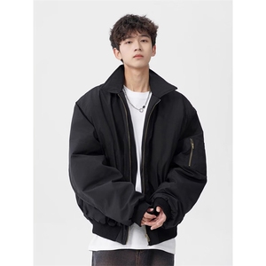 1506-1/MJ3201/P66新款冬季棉服棉衣男生保暖面包服运动休闲潮牌图片