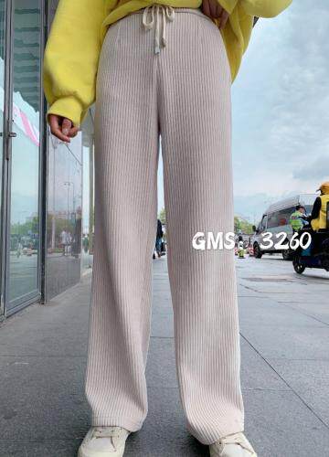 冬款加厚一直筒裤，女装，歌玛索 GMS