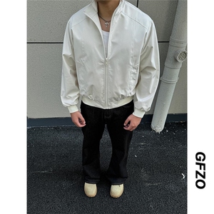 网图秋装硬汉风夹克教练三防立领冲锋衣工装飞行外套男S502特48