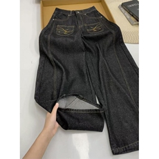 [档口现货特批40不议价】男女秋冬刺绣牛仔裤610A-35110，男装牛仔裤，星座610A