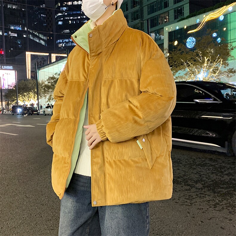 2024秋冬季新款立领加厚灯芯绒棉衣男外套 A436-2366-P95控价138图片