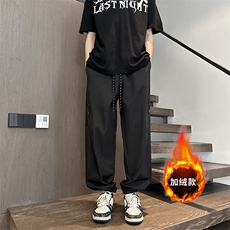 加绒美式防雨冲锋裤工装裤子束脚加厚徒步登山裤JRKZ24117P35，男装休闲裤，电商A128