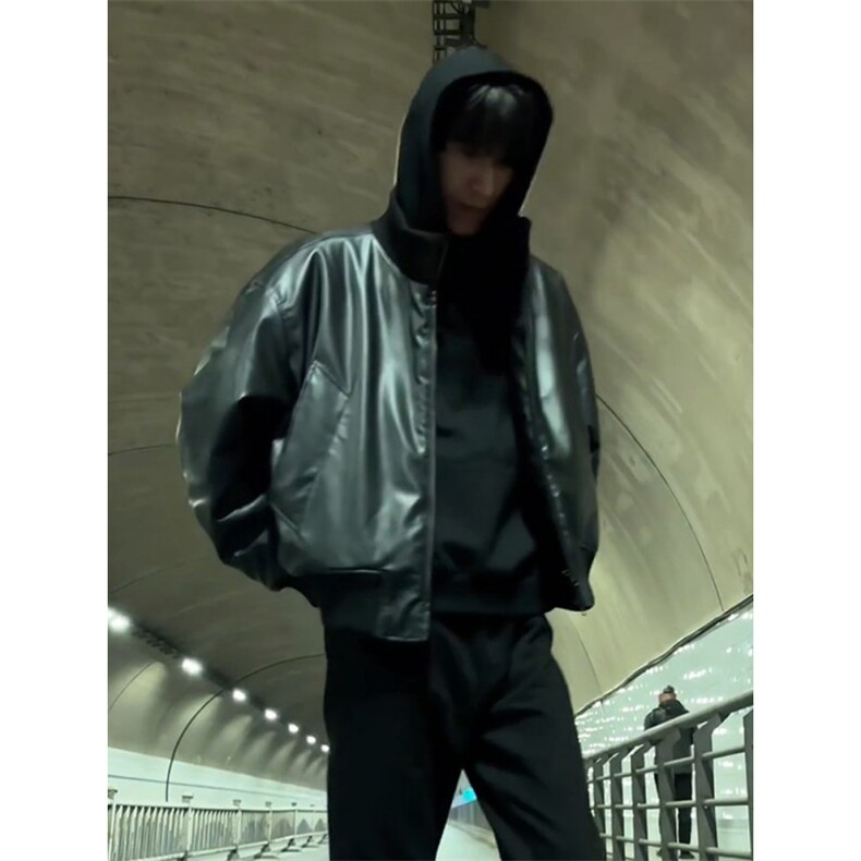1506/QS60200/P88bomber飞行夹克皮衣棉服,男装夹克,星座1506